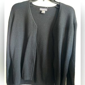 Banana republic, zip up cardigan